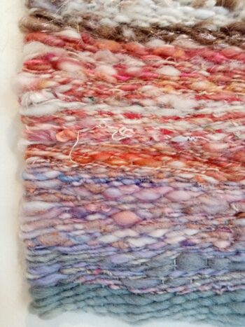 Watercolour handspun wallhanging - Image 2