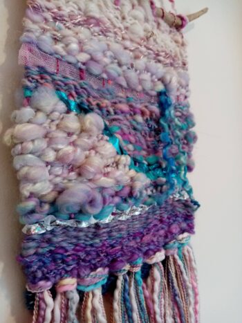 Handwoven mermaid wallhanging - Image 4