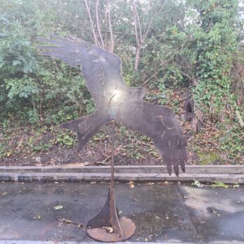 Large Metal "red Kite" - Image 3