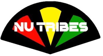 NU TRIBES rasta fan smaller stickers (pack of 5)