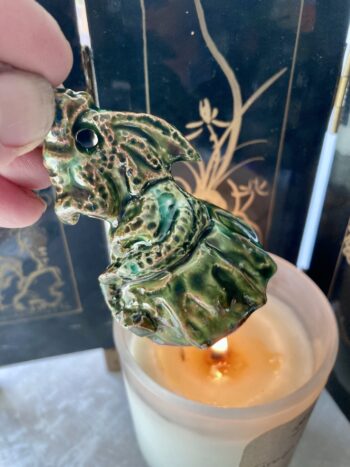 Green Dragon Candle Snuffer - Image 3