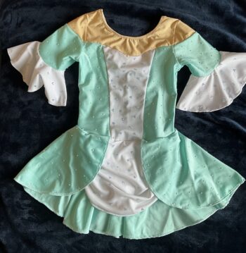 Mint green / turquoise Princess dress - Image 3