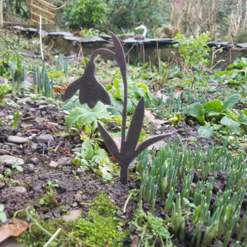 Snowdrop Plant Marker