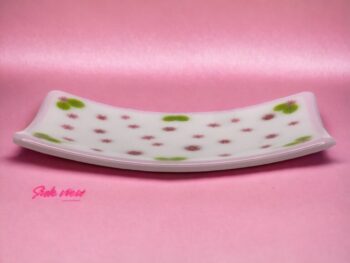 Fused glass cherry blossom dish - Image 3