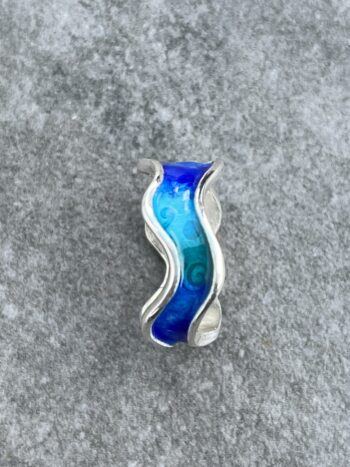 Enamel Wave Ring - Image 4