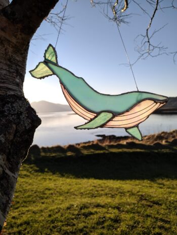 Stained Glass Humpback Whale - Image 2