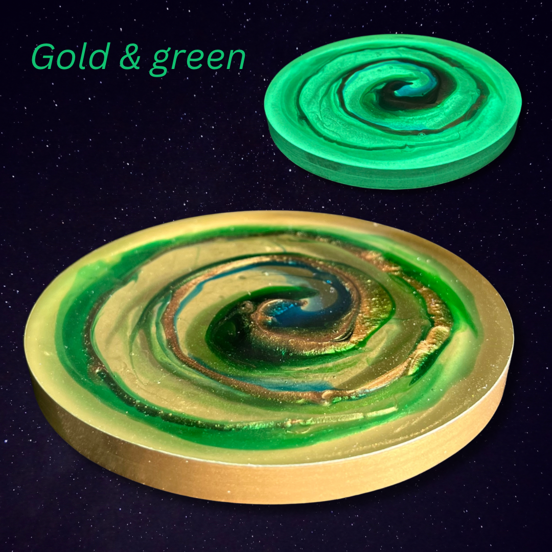 Cosmic Glow Coasters