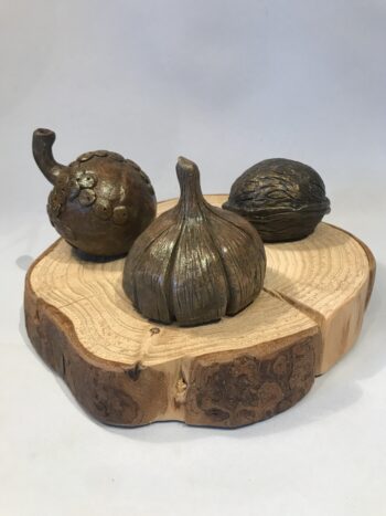 Ceramic Walnut Sculpture - Image 4