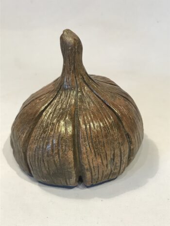 Ceramic Garlic Sculpture