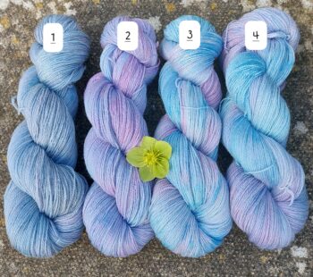 Hand Dyed Merino and Bamboo Laceweight Yarn 100g - Image 5