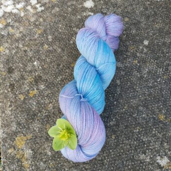 Hand Dyed Merino and Bamboo Laceweight Yarn 100g - Image 2