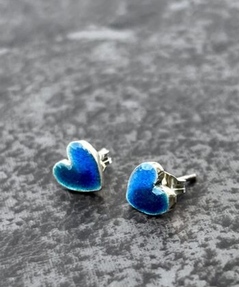 Heart Studs