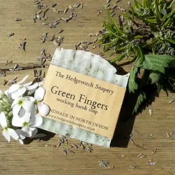 Green fingers soap