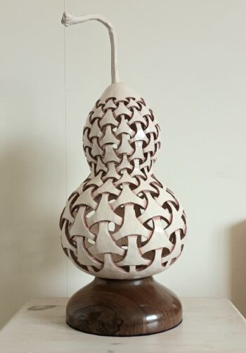 'Weave' Gourd Lamp - Image 2