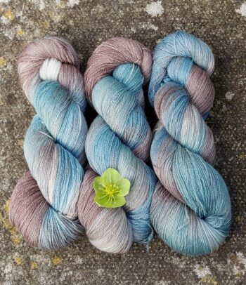 Hand Dyed Merino and Bamboo Laceweight Yarn 100g - Image 2