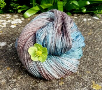 Hand Dyed Merino and Bamboo Laceweight Yarn 100g