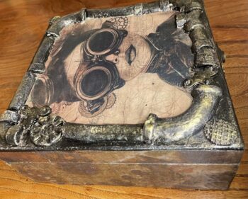 Steam punk jewellery box - Image 2