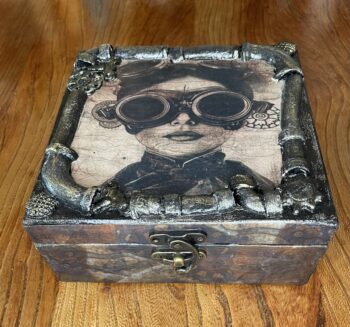 Steam punk jewellery box - Image 3