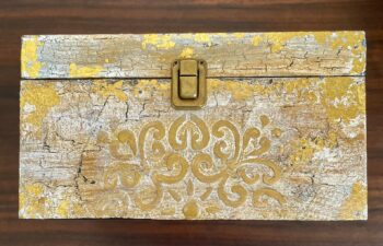 Distressed Découpage Jewellery box - Image 3