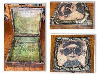 Steam punk jewellery box - Image 5