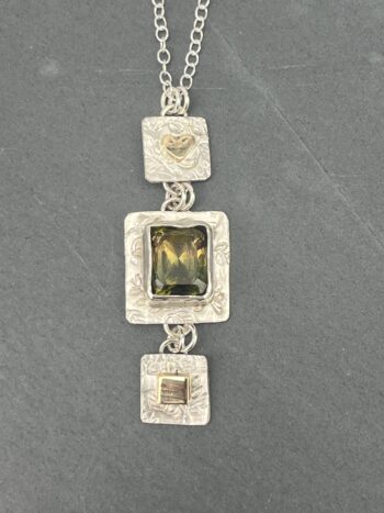 Green Tourmaline Necklace - Image 4