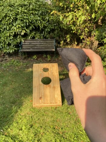 Cornhole / Bean Bag Toss Garden Game - Image 2