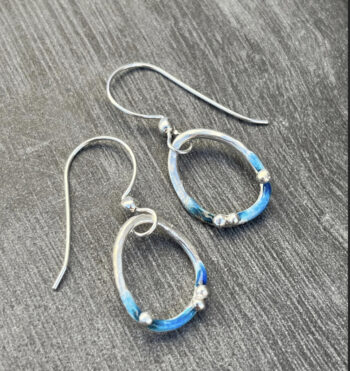 Enamel Earrings