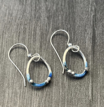 Enamel Earrings - Image 2