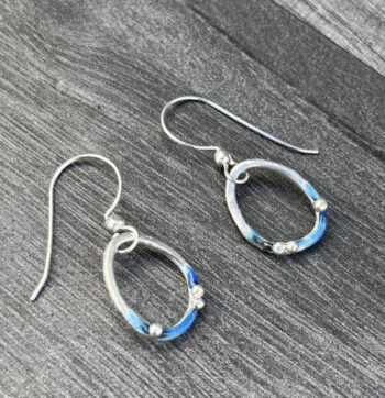 Enamel Earrings - Image 3