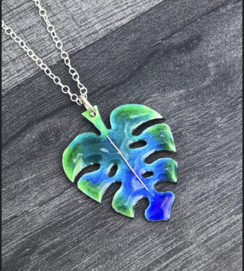 Montserrat Leaf Pendant