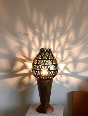 'Phoebus' Large Gourd Lamp