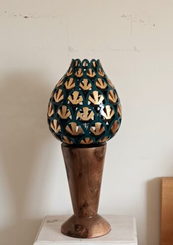 'Phoebus' Large Gourd Lamp - Image 2