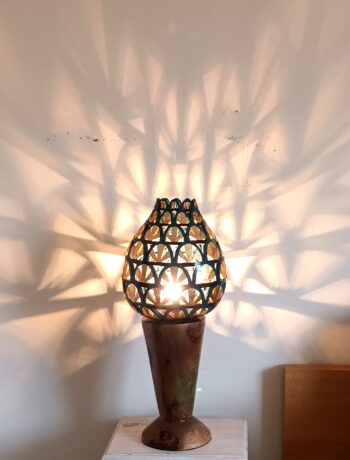 'Phoebus' Large Gourd Lamp - Image 4