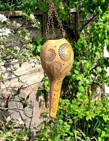 Solar powered Hanging Gourd Lamp c - Image 2