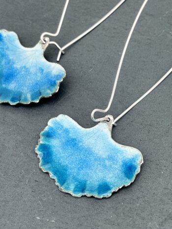 Gingko Leaf Earrings - Image 4