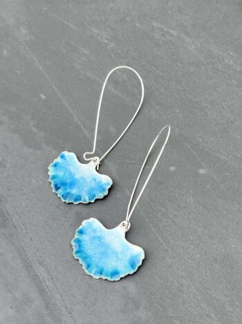 Gingko Leaf Earrings - Image 3