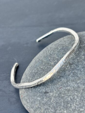 Silver Cuff Bangle - Image 4