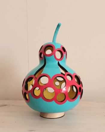 Retro Funky Gourd Lamp - Image 4