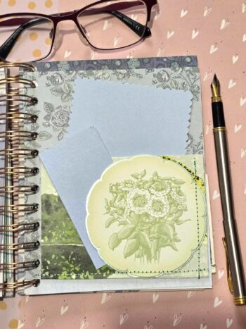 Floral Themed Eco Notebook - Image 2