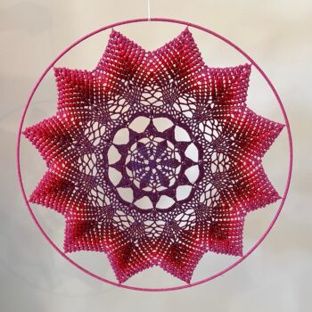 Purple - Pink Ombré Meditative Mandala!