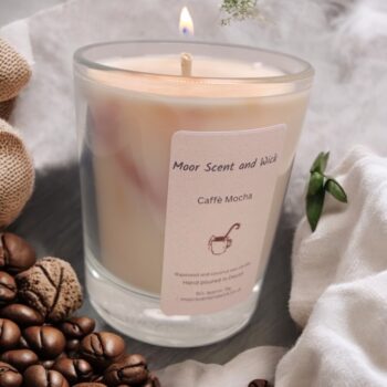 Caffe Mocha 9CL clear candle jar - Image 2