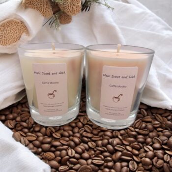 Caffe Mocha 9CL clear candle jar - Image 3