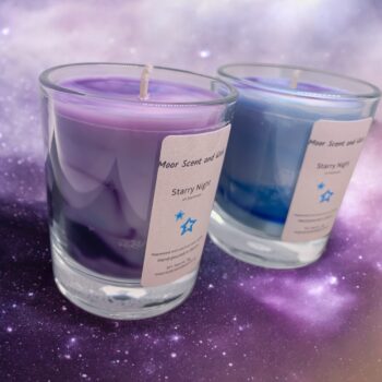 Starry Night 9CL clear candle jar - Image 2