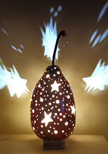 Purple Sky Gourd Lamp - Image 5