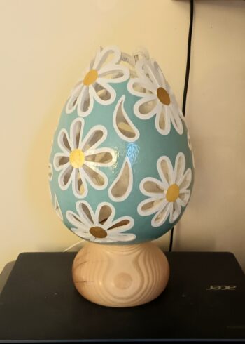 'Daisy' Gourd Lamp - Image 2