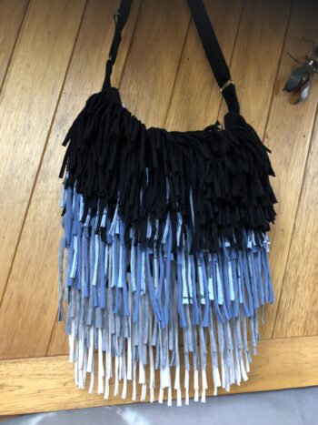 The Tina Satchel - Upcycled Tassels - Image 3