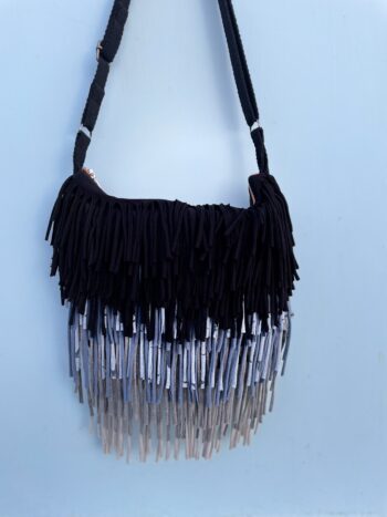 The Tina Satchel - Upcycled Tassels