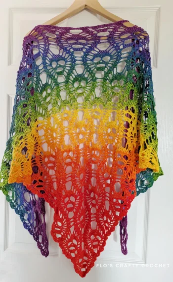 Rainbow Lost Souls Scarf Shawl