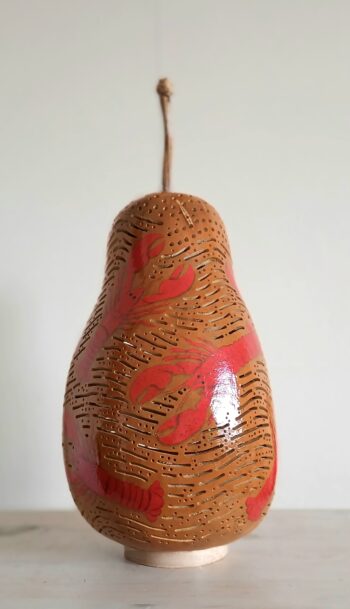 Lobster Gourd Lamp - Image 2