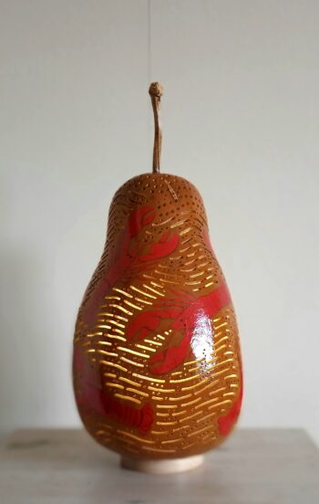 Lobster Gourd Lamp